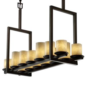 Clouds Dakota Bridge Linear Suspension by Justice Design Group - Starlight Lighting USA and Canada
